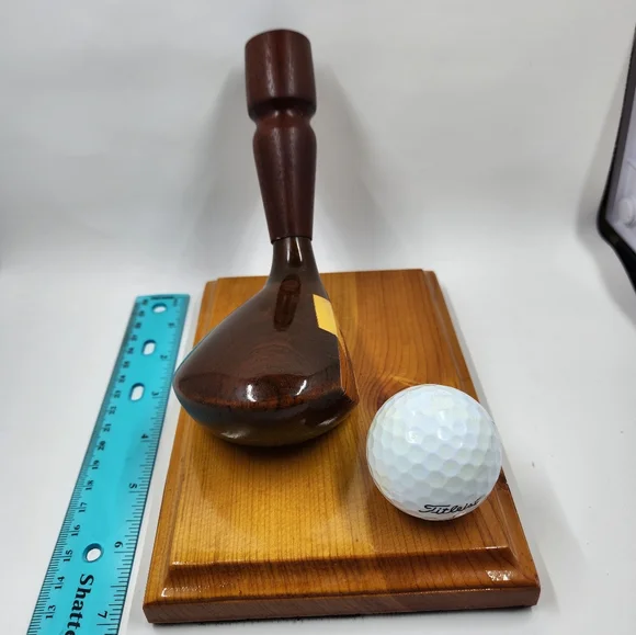 Unique Vintage Golf Club And Titleist Ball Pen Holder  Business Office Home - Picture 13 of 13